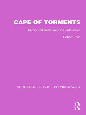 cover image of Cape of Torments